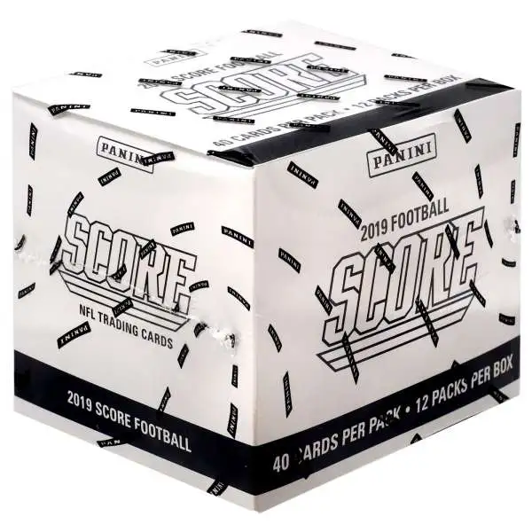 NFL Panini 2019 Score Football Trading Card VALUE Box [12 Packs]
