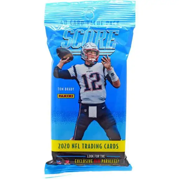 NFL Panini 2020 Score Football Trading Card VALUE Pack [40 Cards]