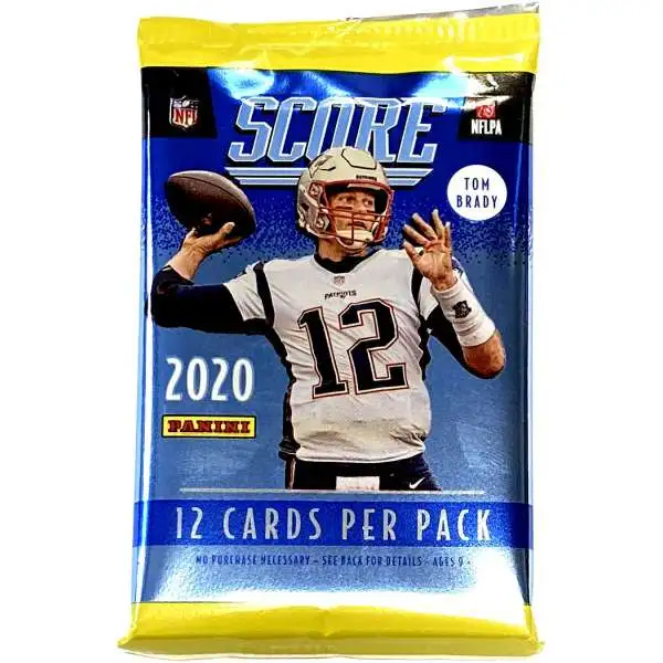 NFL Panini 2020 Score Football Trading Card RETAIL Blaster Pack [12 Cards]