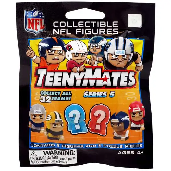 NFL TeenyMates Football Series 5 Linemen Mystery Pack [2 RANDOM Figures]