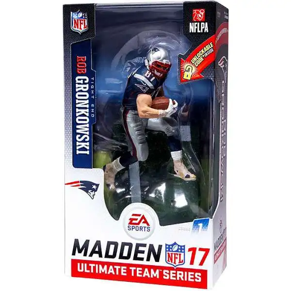 McFarlane Toys NFL New England Patriots EA Sports Madden 17 Ultimate Team Series 1 Rob Gronkowski Exclusive Action Figure