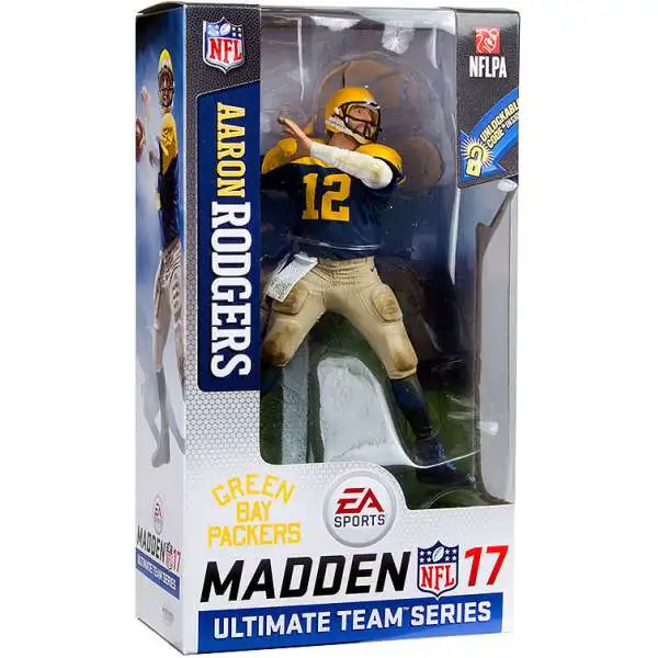 McFarlane Toys NFL Green Bay Packers EA Sports Madden 17 Ultimate Team Series 2 Aaron Rodgers Action Figure
