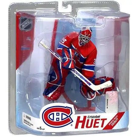 McFarlane Toys NHL Montreal Canadiens Sports Hockey Series 16 Cristobal Huet Action Figure [Red Jersey]