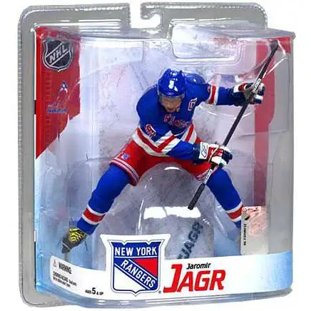 McFarlane Toys NHL New York Rangers Sports Picks Hockey Series 16 Jaromir Jagr Action Figure [Blue Jersey]