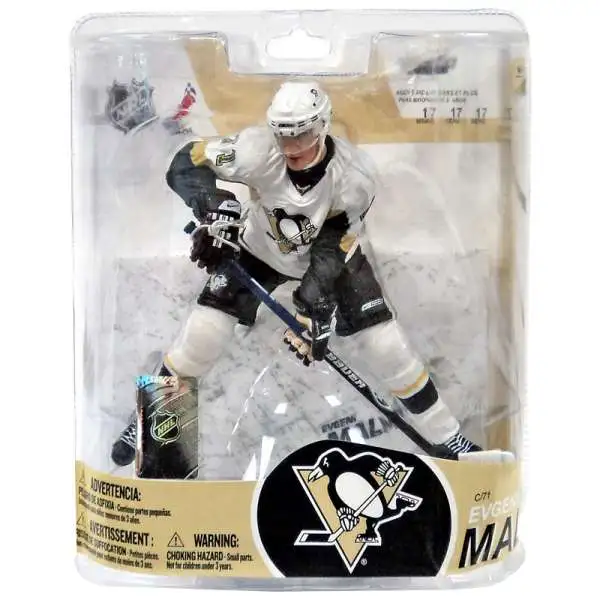 McFarlane Toys NHL Pittsburgh Penguins Sports Hockey Series 17 Evgeni Malkin Action Figure [White Jersey Variant]