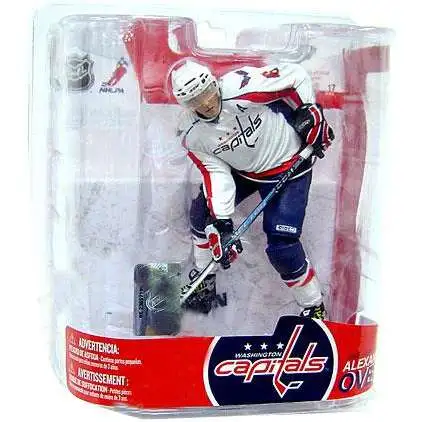 McFarlane Toys NHL Washington Capitals Sports Hockey Series 17 Alexander Ovechkin Action Figure [White Jersey Variant]