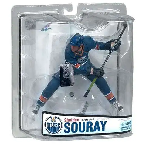 McFarlane Toys NHL Edmonton Oilers Sports Picks Hockey Series 18 Sheldon Souray Action Figure