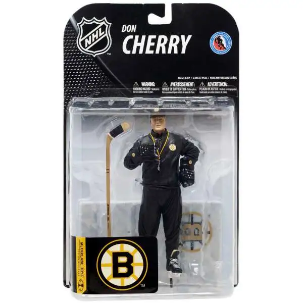 McFarlane Toys NHL Boston Bruins Sports Hockey Series 19 Don Cherry Action Figure