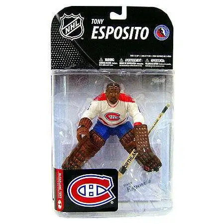 McFarlane Toys NHL Montreal Canadiens Sports Hockey Series 19 Tony Esposito Action Figure
