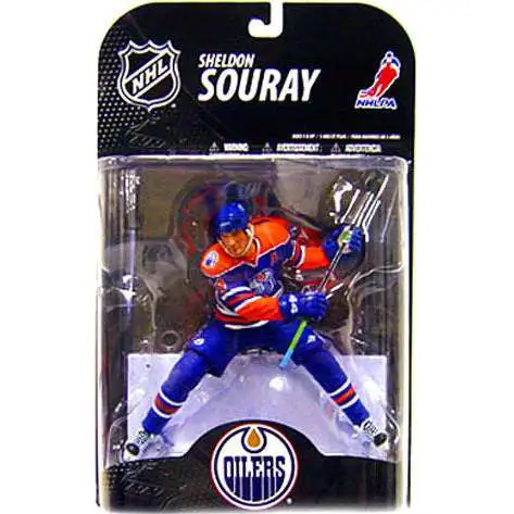 McFarlane Toys NHL Edmonton Oilers Sports Hockey Series 21 Sheldon Souray Action Figure