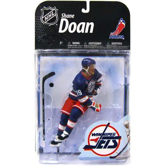 McFarlane Toys NHL Winnipeg Jets Sports Picks Hockey Series 22 Shane Doan Action Figure [Retro Blue Jersey]