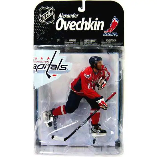 McFarlane Toys NHL Washington Capitals Sports Hockey Series 22 Alexander Ovechkin Action Figure [Red Jersey Variant, Damaged Package]