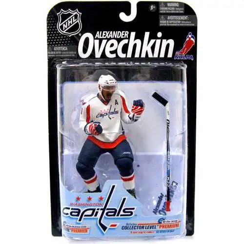 McFarlane Toys NHL Washington Capitals Sports Hockey Series 23 Alexander Ovechkin Action Figure [White Jersey Variant]