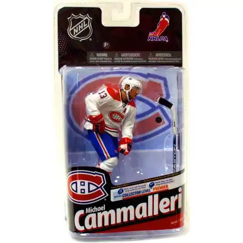 McFarlane Toys NHL Montreal Canadiens Sports Picks Hockey Series 24 Michael Cammalleri Action Figure [White Jersey]