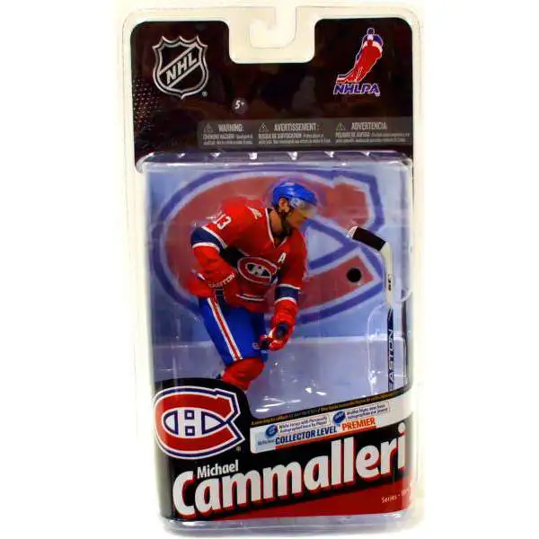McFarlane Toys NHL Montreal Canadiens Sports Hockey Series 24 Michael Cammalleri Action Figure [Red Jersey Variant]