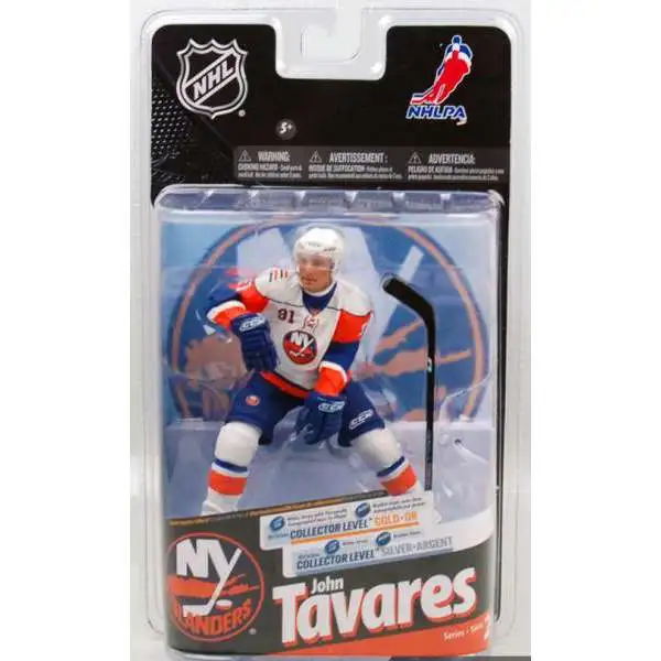 McFarlane Toys NHL New York Islanders Sports Hockey Series 24 John Tavares Action Figure [White Jersey]