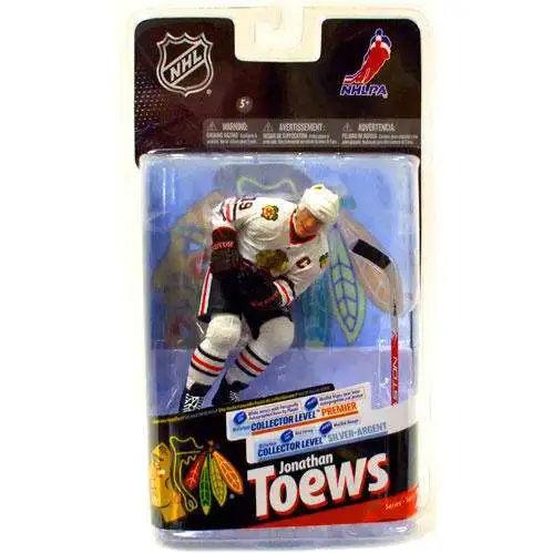 McFarlane Toys NHL Chicago Blackhawks Sports Hockey Series 24 Jonathan Toews Action Figure [White Jersey]