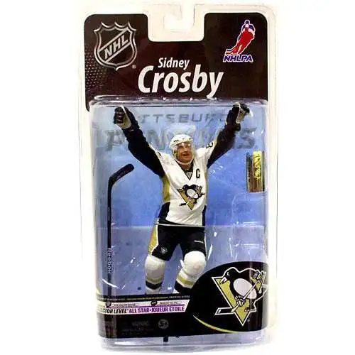 McFarlane Toys NHL Pittsburgh Penguins Sports Picks Hockey Series 25 Sidney Crosby Action Figure [White Jersey]