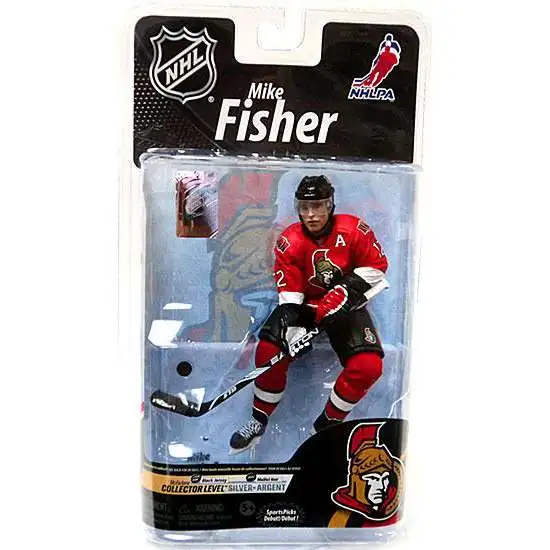 McFarlane Toys NHL Ottawa Senators Sports Hockey Series 26 Mike Fisher Action Figure [Red Jersey]