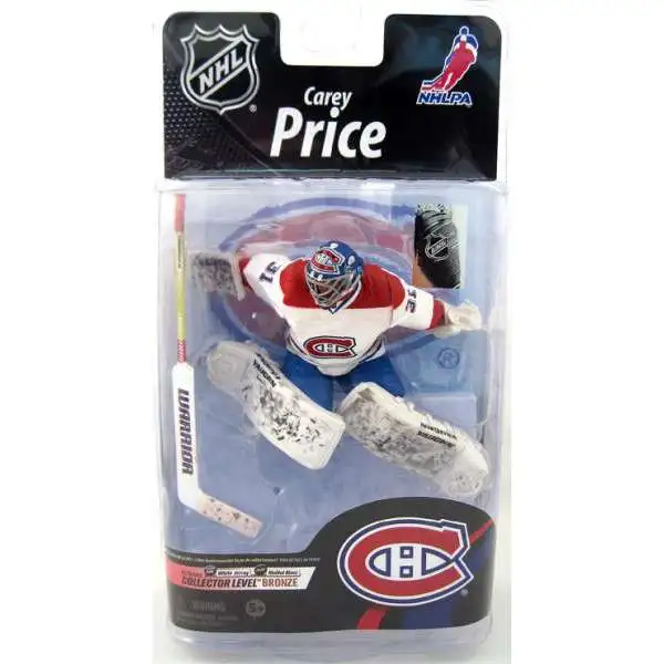 McFarlane Toys NHL Montreal Canadiens Sports Hockey Series 26 Carey Price Action Figure [White Jersey]