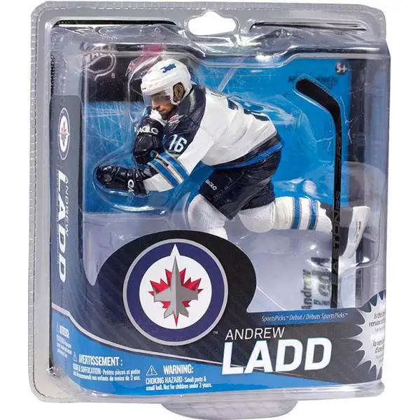 McFarlane Toys NHL Winnipeg Jets Sports Picks Hockey Hockey Series 31 Andrew Ladd Action Figure [White Jersey]