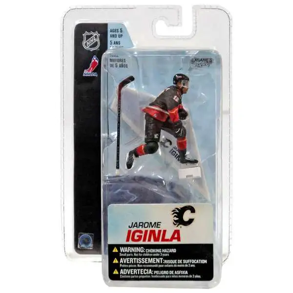 McFarlane Toys NHL Calgary Flames Sports Picks Hockey 3 Inch Mini Series 3 Jarome Iginla Mini Figure