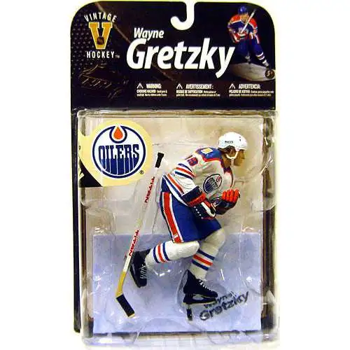 Wayne Gretzky McFarlane Legends 12 Figure Edmonton Oilers White