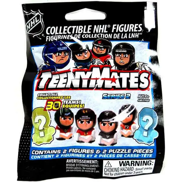 NHL TeenyMates Hockey Series 2 Goalies Mystery Pack [2 RANDOM Figures]