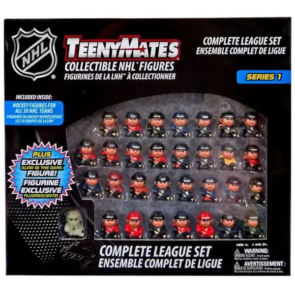 NHL TeenyMates Hockey Series 1 30-Piece Complete League Set