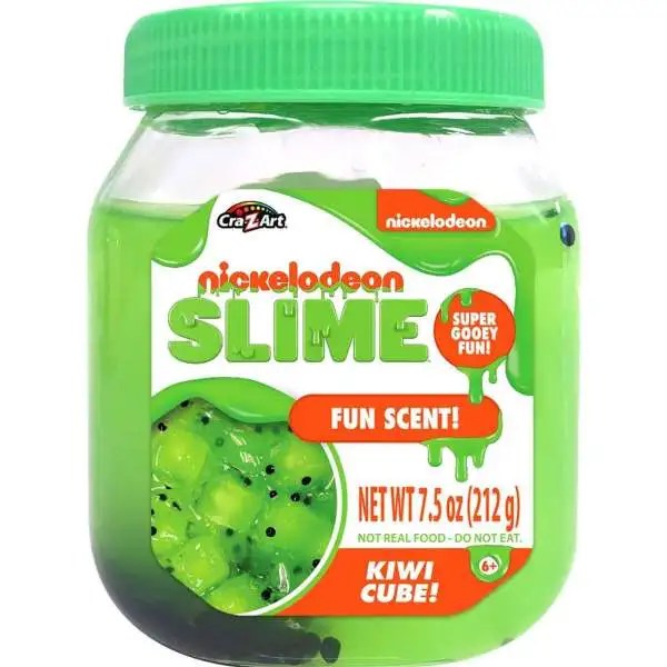 Nickelodeon Slime Kiwi Cube Slime Cra-Z-Art - ToyWiz