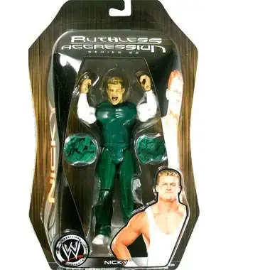 WWE Wrestling Ruthless Aggression Series 22 Nicky Action Figure [Dolph Ziggler]