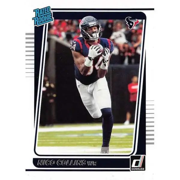 NFL 2021 Panini Donruss Nico Collins #280 [Rookie]