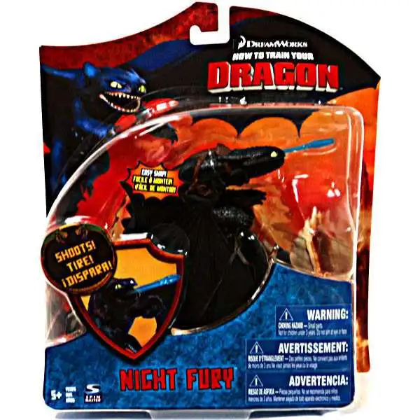 How to Train Your Dragon Series 3 Deluxe Night Fury Action Figure [Toothless]