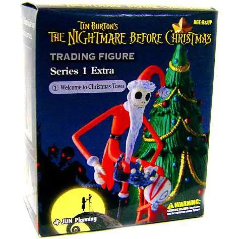 Nightmare Before Christmas Series 1 Extra Welcome to Christmas Town Trading Figure #1