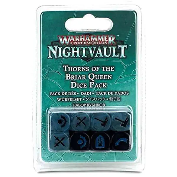 Warhammer Underworlds: Nightvault Thorns of the Briar Queen Dice Pack