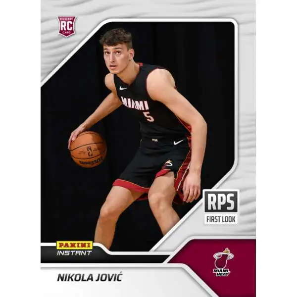 NBA Miami Heat 2022-23 Instant RPS First Look Basketball Nikola Jovic RPS-24 [Rookie Card]