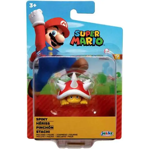 World of Nintendo Super Mario Wave 19 Spiny 2.5-Inch Mini Figure