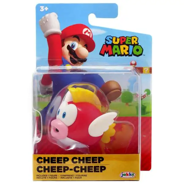 World of Nintendo Super Mario Wave 20 Cheep Cheep 2.5-Inch Mini Figure