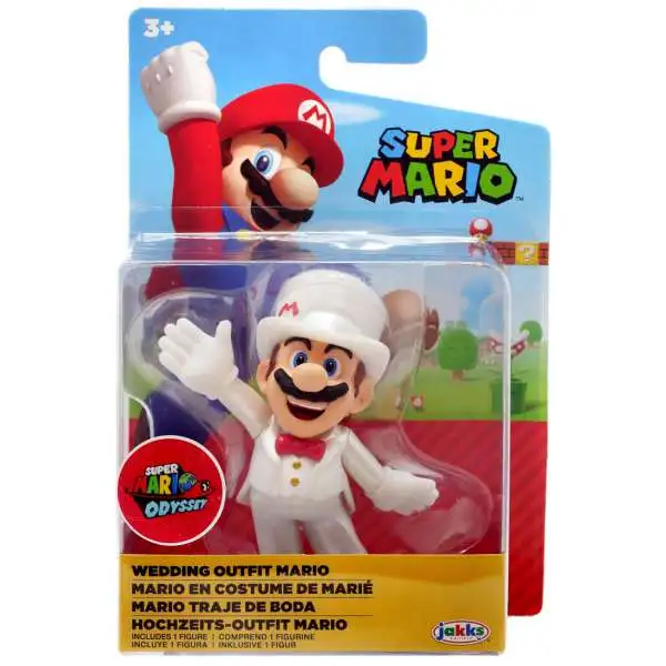 World of Nintendo Super Mario Wave 20 Wedding Mario 2.5-Inch Mini Figure