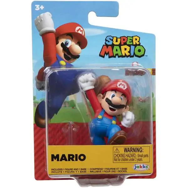 World of Nintendo Super Mario Wave 27 Mario 2.5 Mini Figure Jumping ...