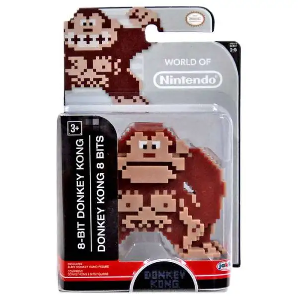 World of Nintendo 8 Bit Donkey Kong 2.5-Inch Mini Figure