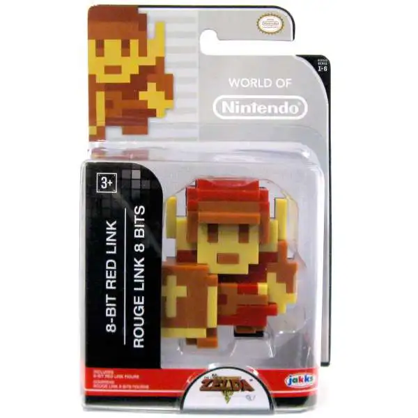 World of Nintendo Legend of Zelda 8 Bit Red Rogue Link 2.5-Inch Mini Figure