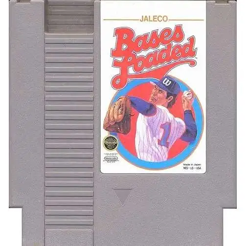 Nintendo Capcom NES Bases Loaded Video Game [NO BOX]