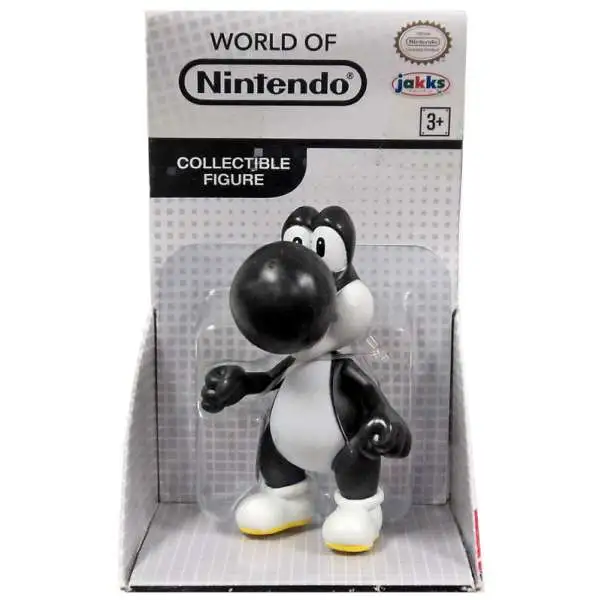 yoshi品 World of Nintendo Black Yoshi 2.5 Mini Figure Jakks Pacific - ToyWiz