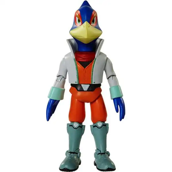 World of Nintendo Starfox Series 6 Falco Lombardi Action Figure