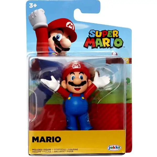 World of Nintendo Super Mario Open Arms Mario 2.5-Inch Mini Figure