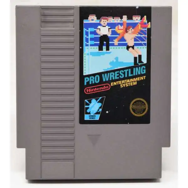 Nintendo Capcom NES Pro Wrestling Video Game [NO BOX]