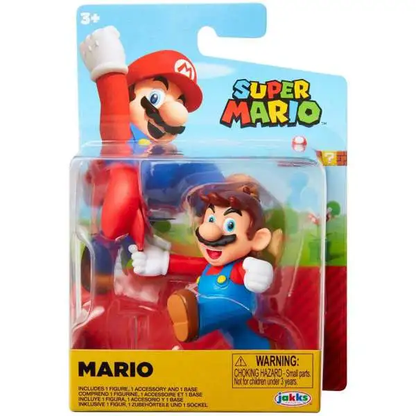 World of Nintendo Super Mario Wave 23 Mario 2.5-Inch Mini Figure [Tipping Hat]