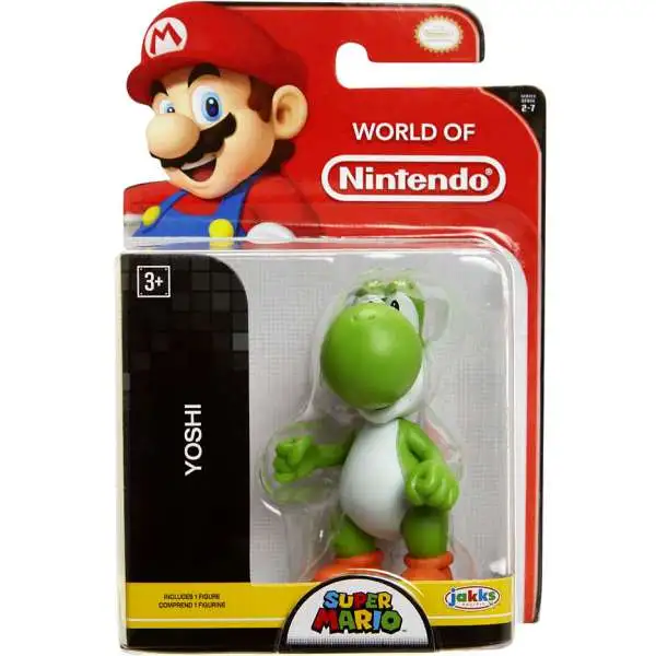 World of Nintendo Super Mario Yoshi 2.5-Inch Mini Figure [Green]