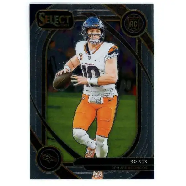 NFL 2024 Panini Select Football Base Club Level Bo Nix #221 [Rookie]